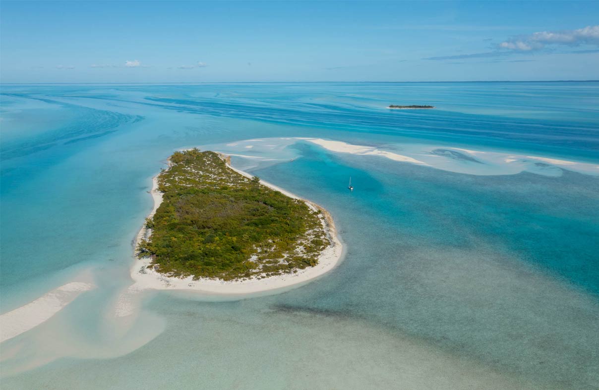 Wood Cay and Water Cay, Jack's Bay's Private Islands are a short boat ride away.
