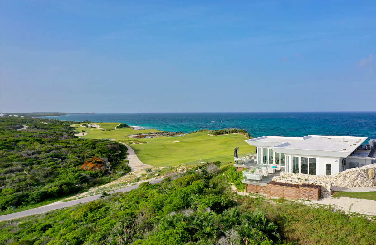 Salt Spray Clubhouse on Tiger Wood's Playground Course